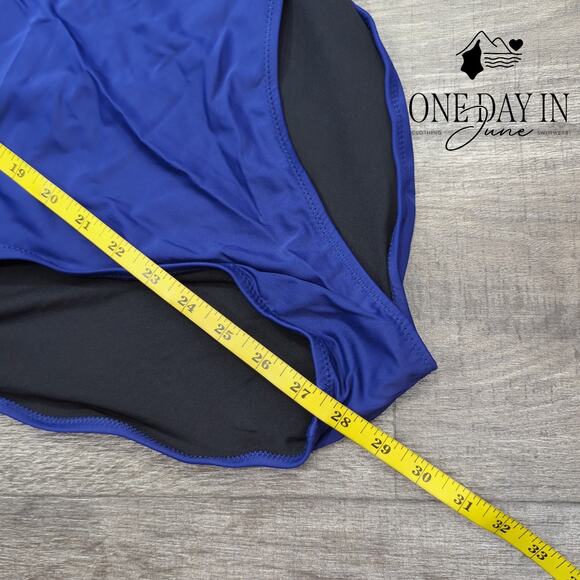 Dokotoo Plus Size Square Neck One Piece Swimsuit Size 2XL - Picture 4 of 5